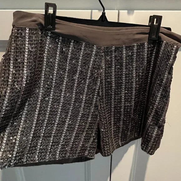 Sequin Shorts - Grey - medium - Picture 2 of 5